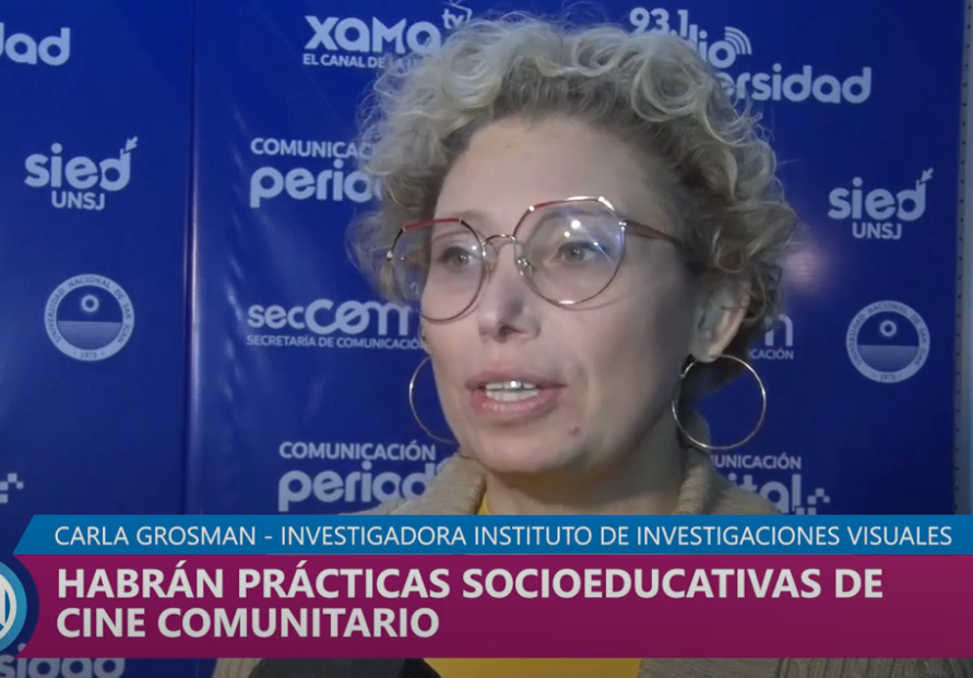 “Cine Comunitario” – Entrevista Carla Grosman en Xama