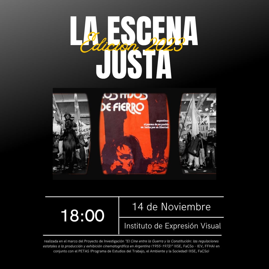 Ciclo “La Escena Justa”.